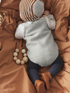 Randig Sparkdräkt Och Hätta