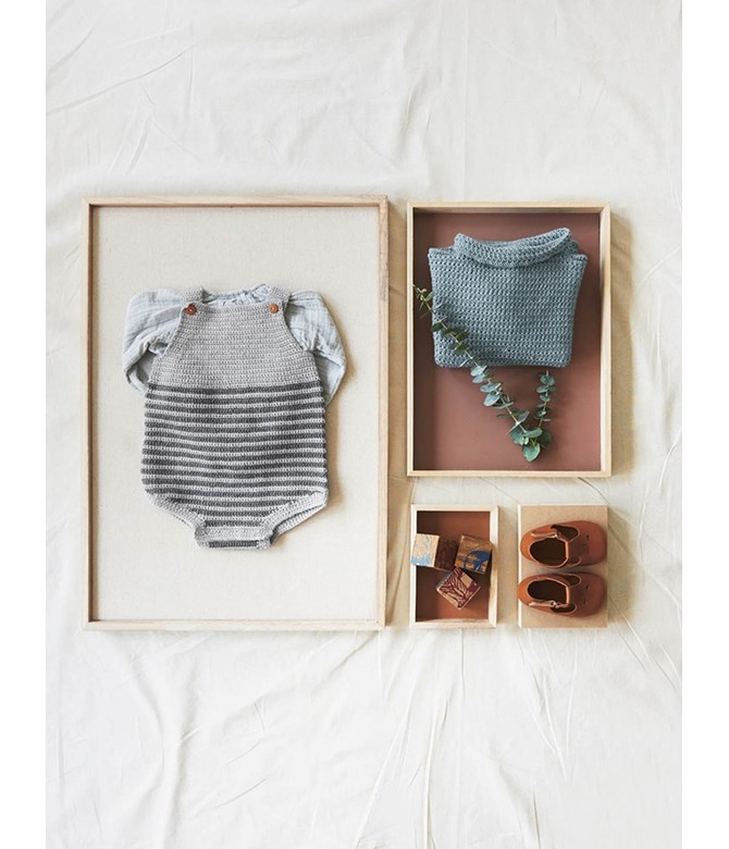 Randig Sparkdräkt Och Hätta