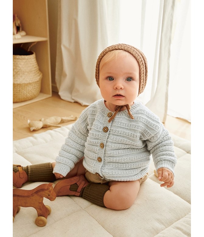 Filip Cardigan Pants & Bonnet Baby 2413_04