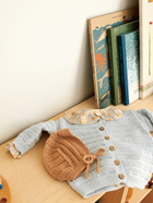 Filip Cardigan Pants & Bonnet Baby 2413_04