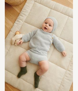 April Cardigan Pants & Bonnet Baby 2413_05