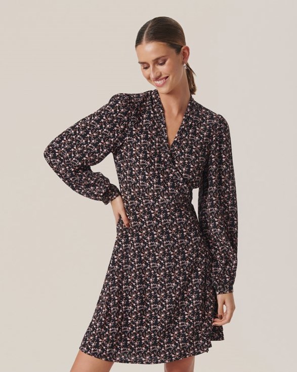 MSCHMessina Morocco Wrap Dress AOP