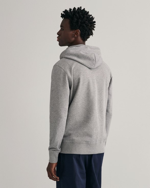 GANT REG Shield Hoodie voor heren, eggshell, standaard, Eggshell., S