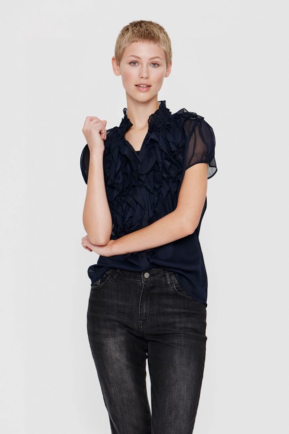 LiljaSZ Crinkle SS Shirt