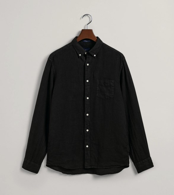 REG UT GMNT DYED LINEN SHIRT