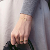 Circle Bracelet Small Gold