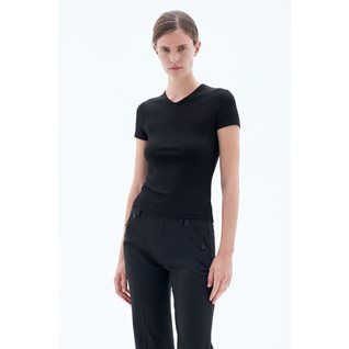 High V Neck Tee