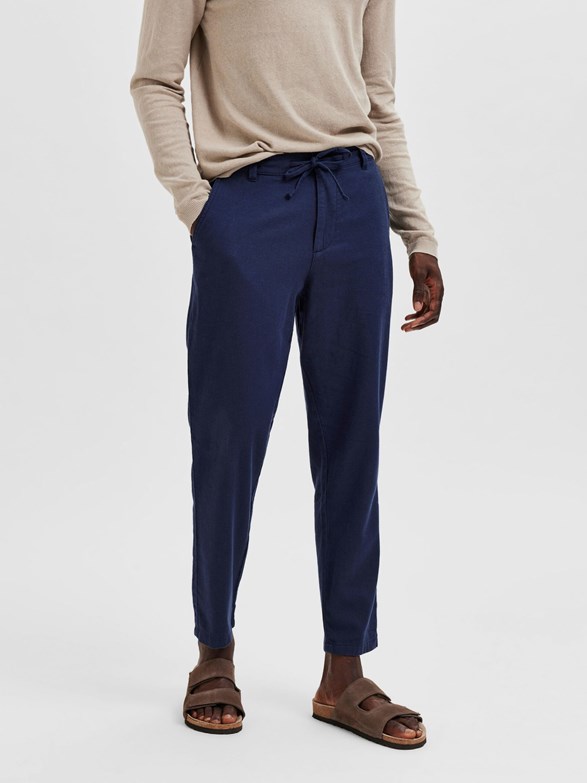 SLHSLIMTAPE-BRODY 172 LINEN PANTS NOOS