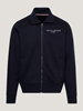 TOMMY LOGO ZIP THRU STAND COLLAR