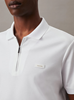 SMOOTH COTTON WELT ZIP POLO