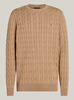 CLASSIC COTTON CABLE CREW NECK