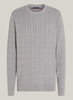 CLASSIC COTTON CABLE CREW NECK