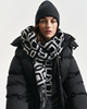 G PATTERN WOOL SCARF