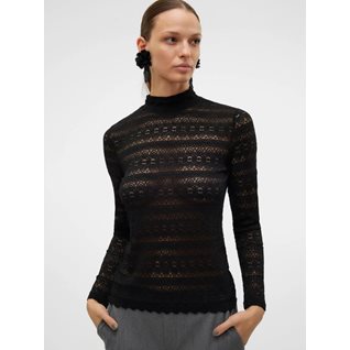 VMZOE LS LACE HIGH NECK TOP JRS NOOS