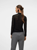 VMZOE LS LACE HIGH NECK TOP JRS NOOS