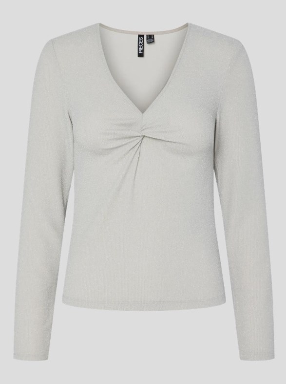 PCLINA LS V-NECK DETAIL TOP MM JRS