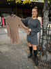 ONLMONICA LS O-NECK DRESS KNT