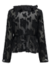 ONLCORSY LIFE LS V-NECK DOBBY TOP WVN