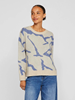 VIPOLLIE L/S O-NECK KNIT TOP/TES