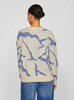 VIPOLLIE L/S O-NECK KNIT TOP/TES