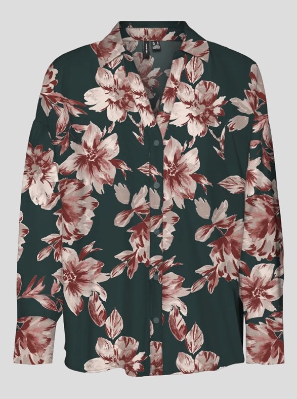 VMJOSIE LS OVERSIZE SHIRT WVN GA