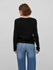 VIDALO O-NECK L/S KNIT TOP/SU - NOOS
