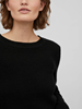 VIDALO O-NECK L/S KNIT TOP/SU - NOOS