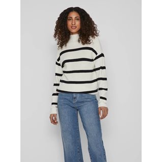 VIRIL MOCKNECK L/S  KNIT RIB TOP 2- NOOS
