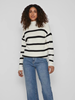 VIRIL MOCKNECK L/S  KNIT RIB TOP 2- NOOS