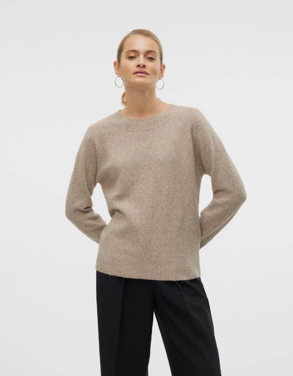 VMDOFFY LS O-NECK BLOUSE GA NOOS