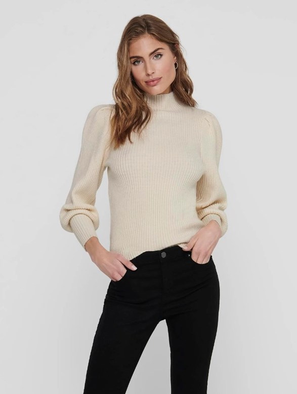 ONLKATIA L/S HIGHNECK PULLOVER KNT NOOS