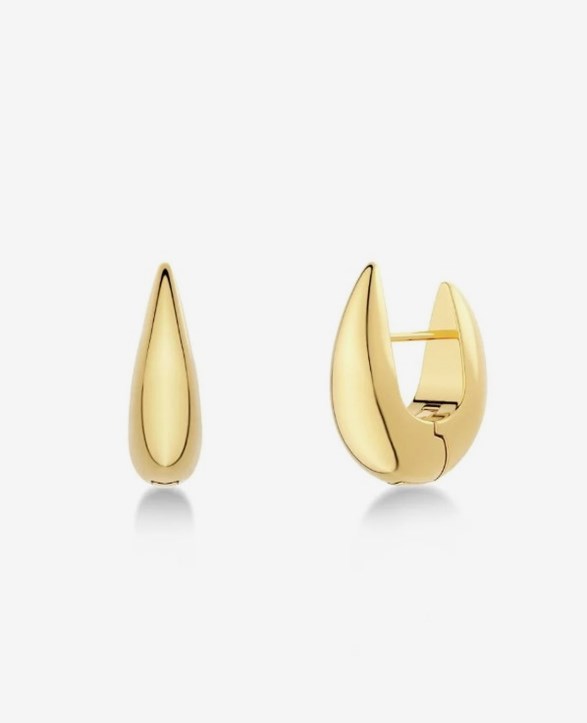 Crest Hoops S Gold