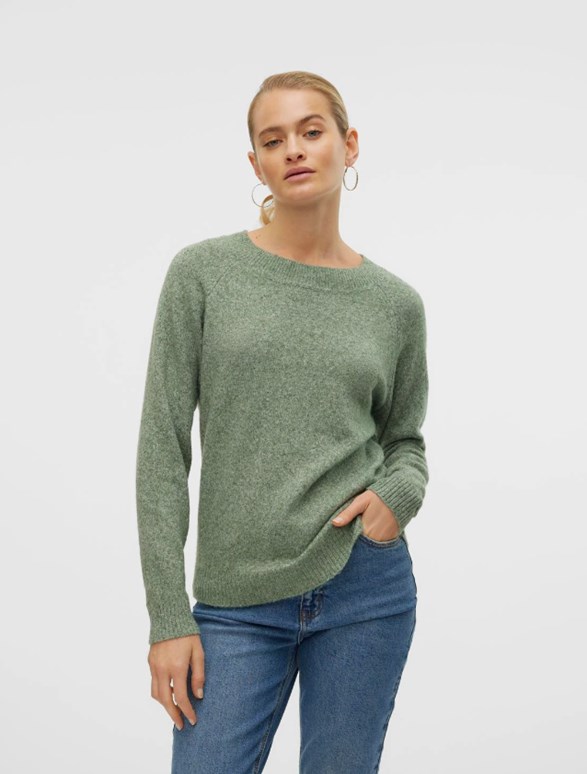 VMDOFFY LS O-NECK BLOUSE GA NOOS