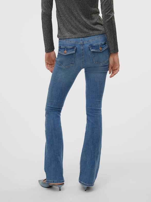 VMFLASH MR FLARED POCKET JEANS LI347