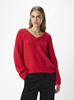 OBJMILU LS LO V-NECK KNIT E AU 24