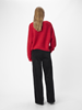 OBJMILU LS LO V-NECK KNIT E AU 24