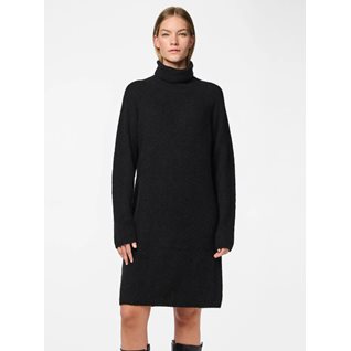 PCELLEN LS HIGH NECK KNIT DRESS NOOS BC