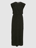 VIZOE O-NECK S/L ANKLE DRESS/DC