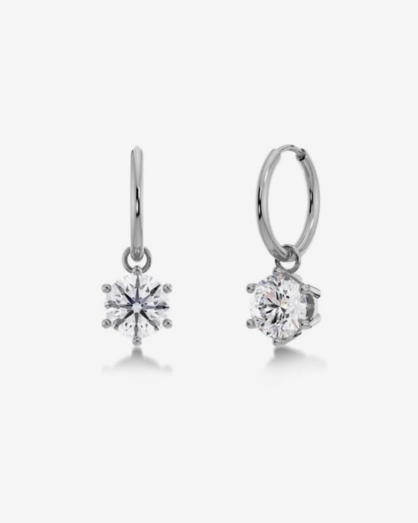 Crown Hoops L Steel