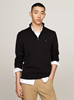 ESSENTIAL COTTON ZIP MOCK