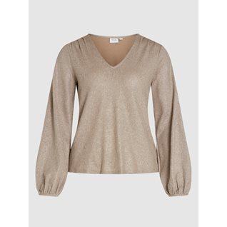 VISHINEA V-NECK L/S TOP
