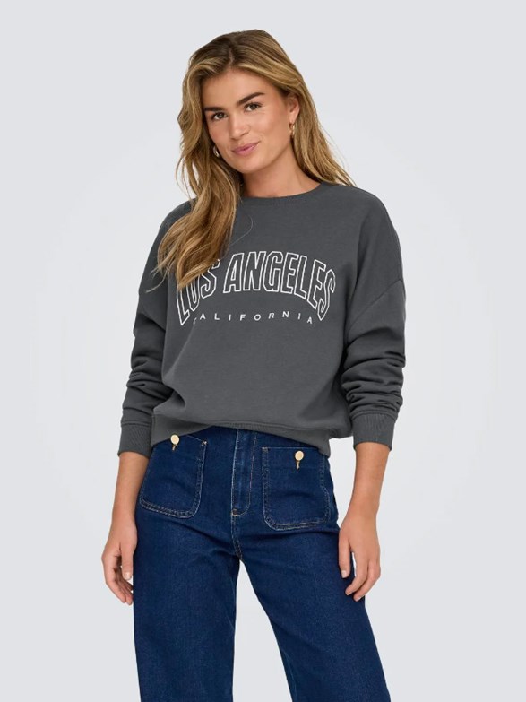 ONLSWEAT L/S CREW OVERSIZE STATE SWT