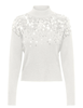 ONLALBA LS SEQUINS HIGH NECK KNT
