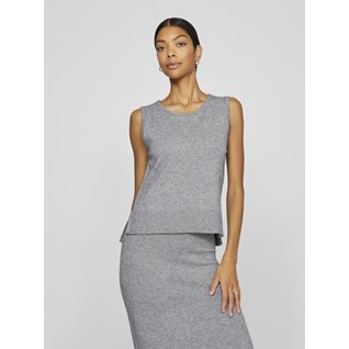 VILILO O-NECK S/L KNIT TOP/PB