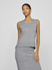 VILILO O-NECK S/L KNIT TOP/PB