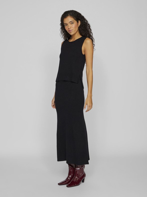 VILILO ANCLE KNIT SKIRT/PB