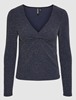 PCLINA LS V-NECK DETAIL TOP MM JRS