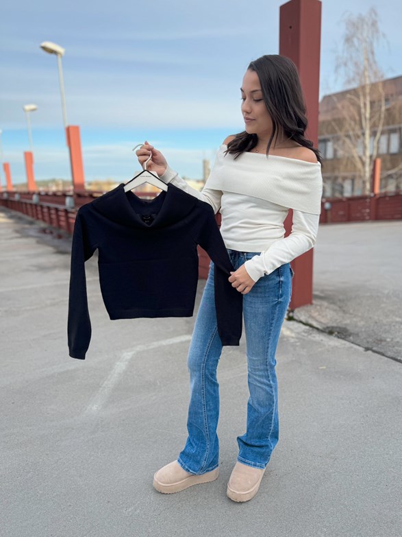 VMMERCURY OFF SHOULDER LS PULL. GA BF