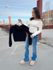 VMMERCURY OFF SHOULDER LS PULL. GA BF