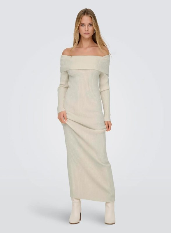 ONLKATIA LS OFF SHOULDER DRESS CC KNT